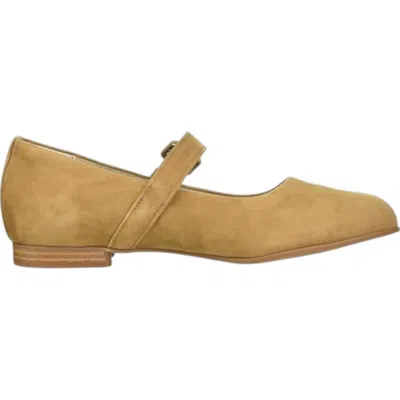 Munro Women's Mary Jane Shoes In Ginger Suede In Multi