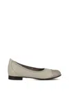 Munro Mila Ballet Flat In White