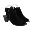 Munro Women's Nakita Peep Toe Bootie In Black In Black