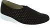 Munro Women's Skipper Slip On Sneaker In Black In Black
