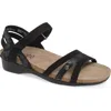 Munro Women's Summer Sandal In Black In Black