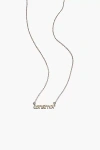 Muns Con Amor Necklace In Silver