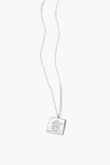 Muns En El Mar Pendant Necklace In Silver