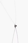 Muns Heart Pendant Necklace In Silver