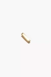 Muns Large Bar Stud Earring In Gold