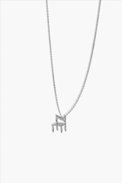 Muns Silla Necklace In Silver