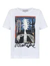 Munthe Abstract-print T-shirt In White