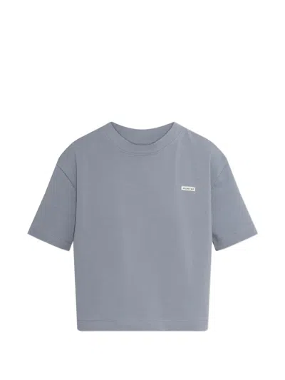 Munthe Bellamy Logo-detail T-shirt In Gray
