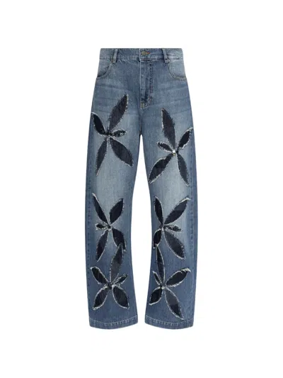 Munthe Bimo Floral Jeans In Multi