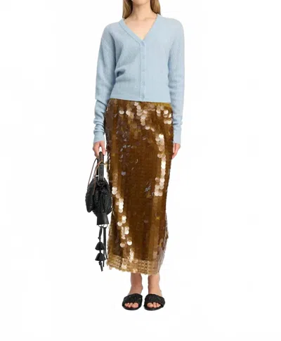 Munthe Bomi Skirt In Gold