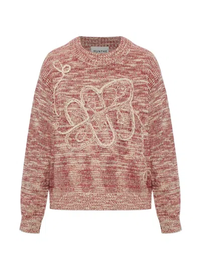 Munthe Calla Sweater In Red