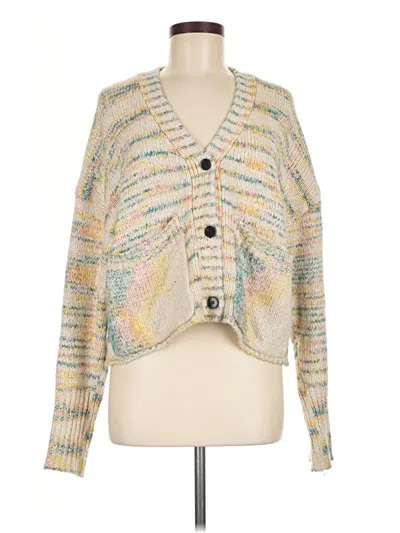 Pre-owned Munthe Cardigan Sweater In Ivory