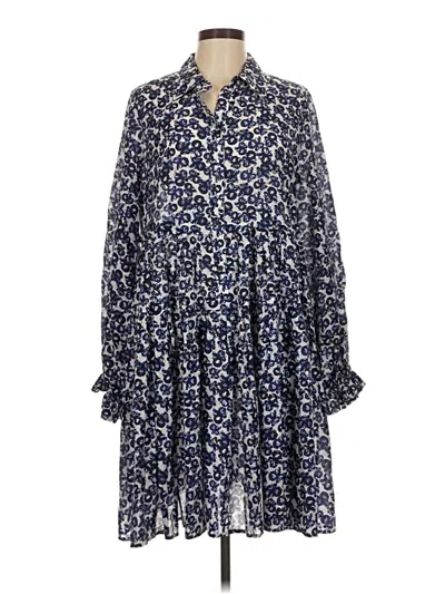 Pre-owned Munthe Casual Dress In Blue