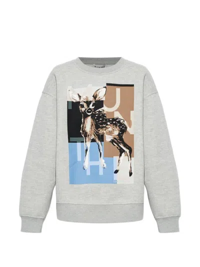 Munthe Chandler Sweatshirt In Grey
