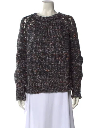 Pre-owned Munthe Crew Neck Sweater In Gray