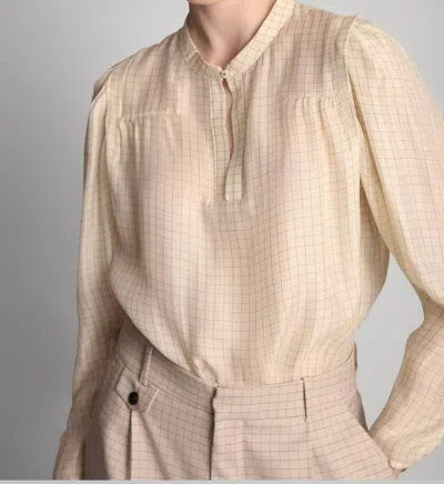 Munthe Elenor Top In Cream In White