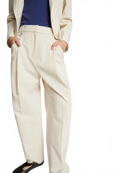 Munthe Filana Pants In Farve In Neutral
