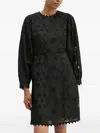 Munthe Floral-lace Dress In Black