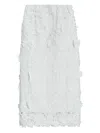 Munthe Floral-lace Midi Skirt