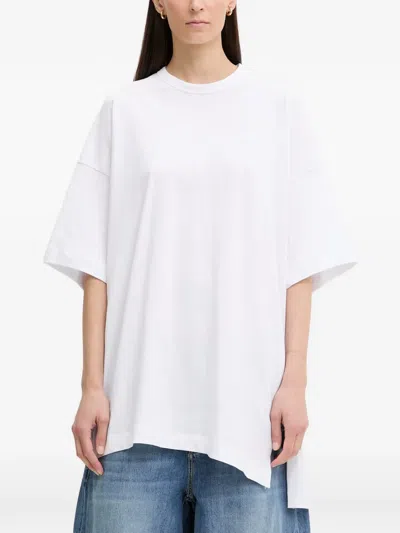 Munthe Floral-print T-shirt In White