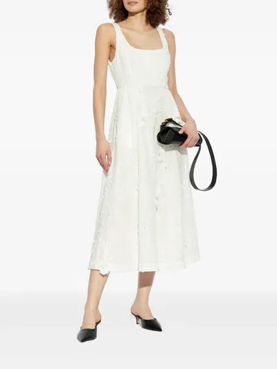 Munthe Fronia Floral-embroidered Dress
