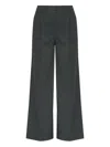 Munthe Houndstooth Trousers In Gray
