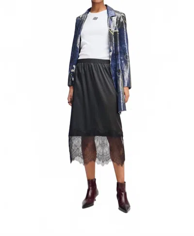 Munthe Latosha Slip Skirt In Black