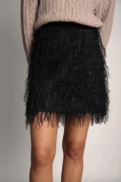 Munthe Loraine Mini Skirt In Black