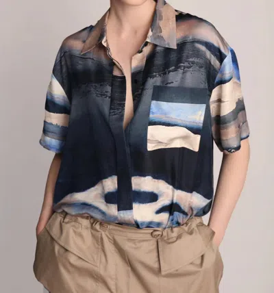Munthe Lorentzo Top In Blue