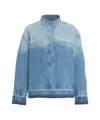 Munthe Luxa' Denim Jacket In Blue