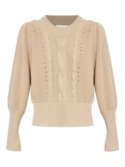 Munthe Lysta Jumper In Neutral
