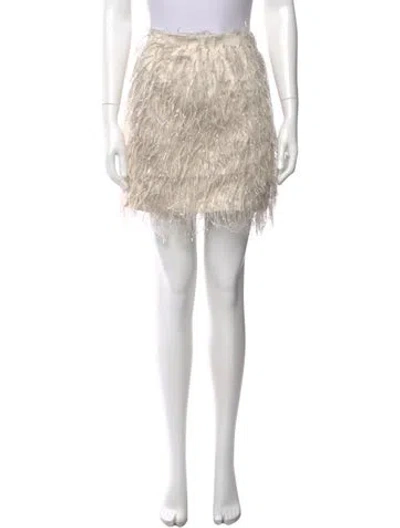 Pre-owned Munthe Mini Skirt In Neutral