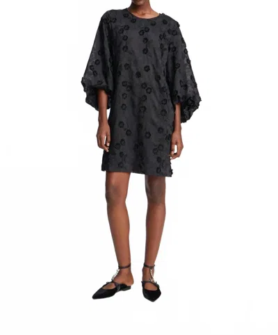 Munthe Pansi Mini Dress In Black