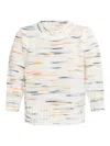 Munthe Patterned Sweater In White