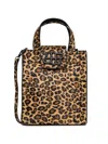 Munthe Pazzie Leopard-print Tote Bag In Brown