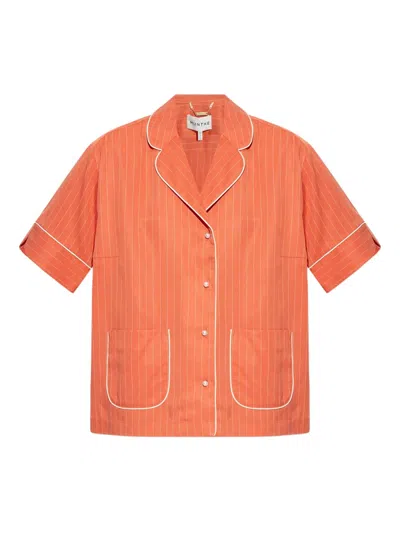 Munthe Pinstripe Short-sleeve Shirt
