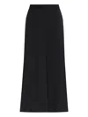 Munthe Pinstriped Ankle-length Skirt In Black