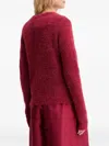 Munthe Povilla Button-down Cardigan In Red
