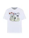 Munthe Print T-shirt In White