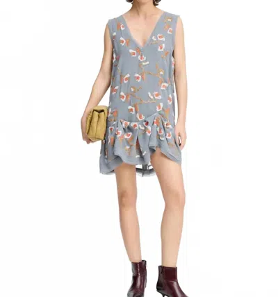 Munthe Recent Dress In Grey In Gray
