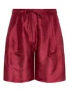 Munthe Satin Pleated Shorts