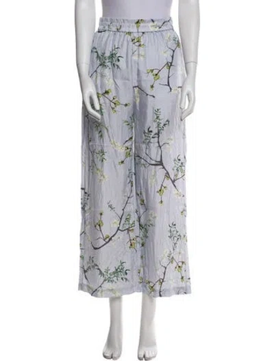 Pre-owned Munthe Silk Printed Pajamas In Multi