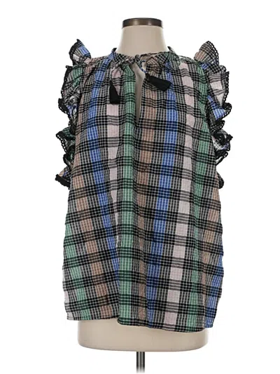 Pre-owned Munthe Sleeveless Blouse In Green