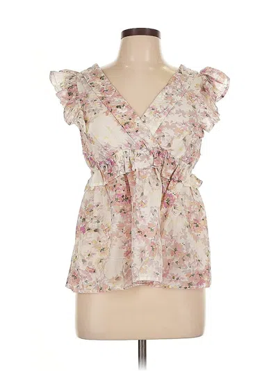 Pre-owned Munthe Sleeveless Blouse In White