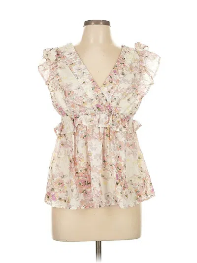 Pre-owned Munthe Sleeveless Blouse In White