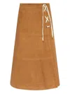 Munthe Suede A-line Skirt