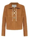Munthe Suede Lace-up Shirt