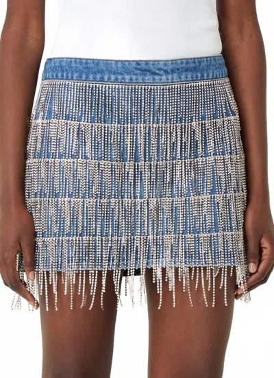 Munthe Tagalli Skirt In Indigo In Blue