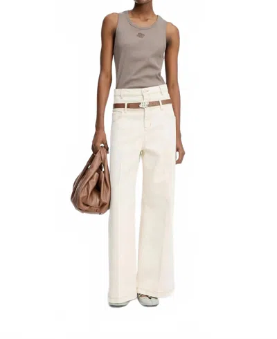 Munthe Tezza Tank In Mocha In Brown