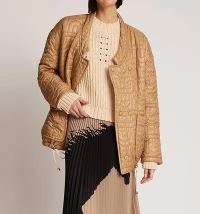 Munthe Timothe Reversible Jacket In Beige